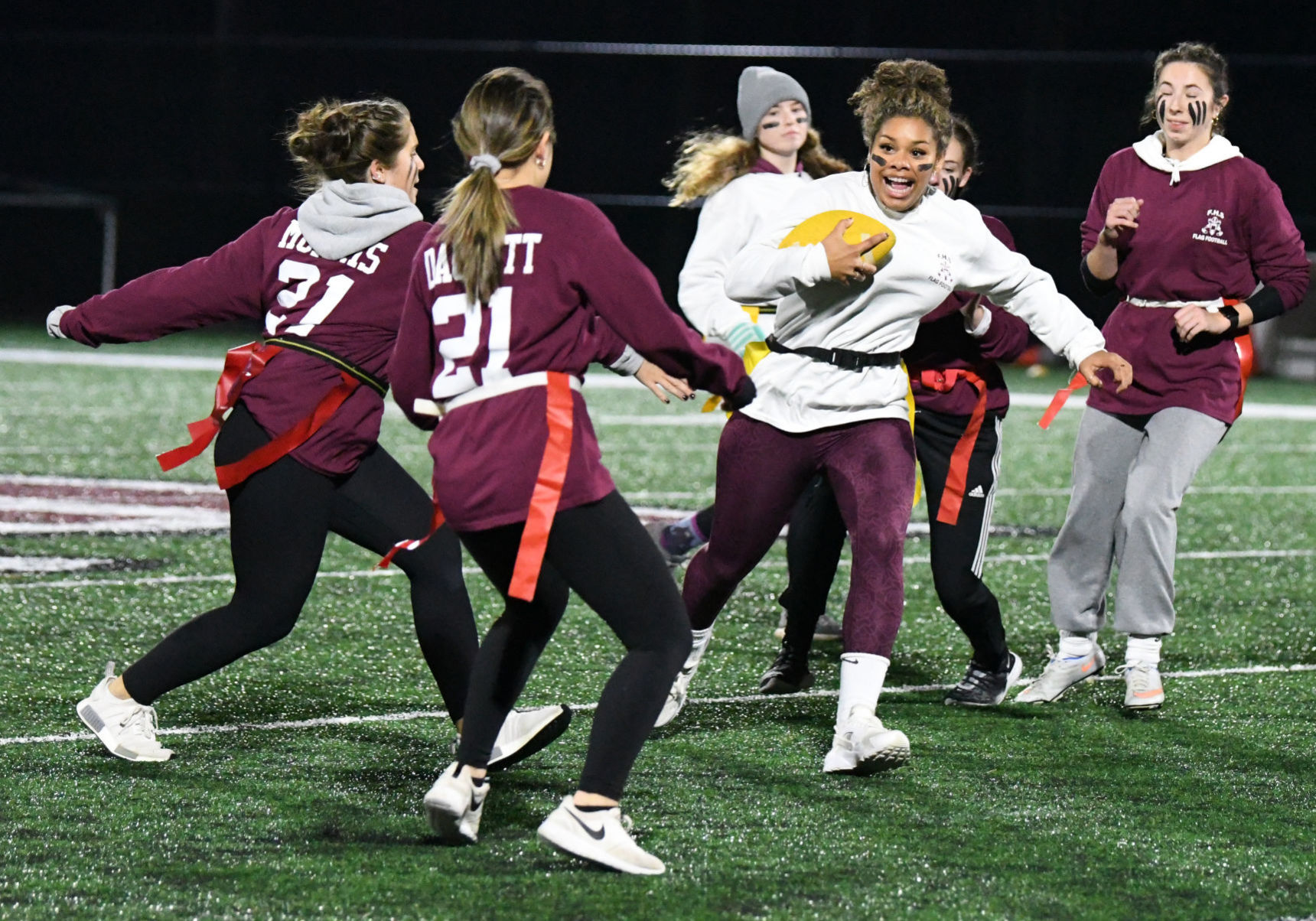 Falmouth High Girls Football